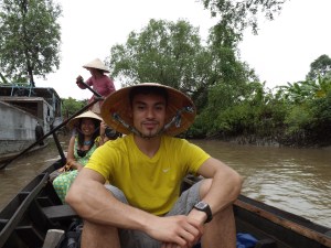 Travelling through the Mekong Delta. June 2013